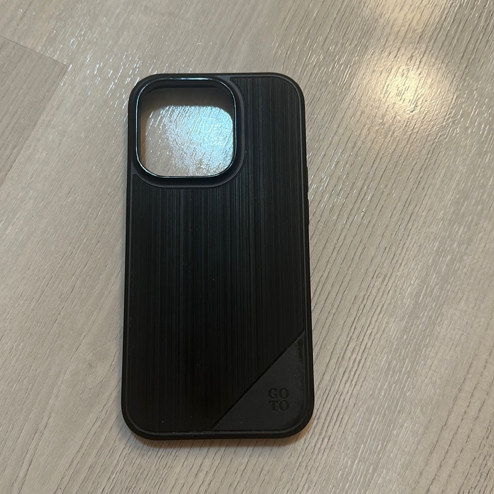 New GoTo Iphone 14 Pro Compatible Phone Case Black Pro Flex Case